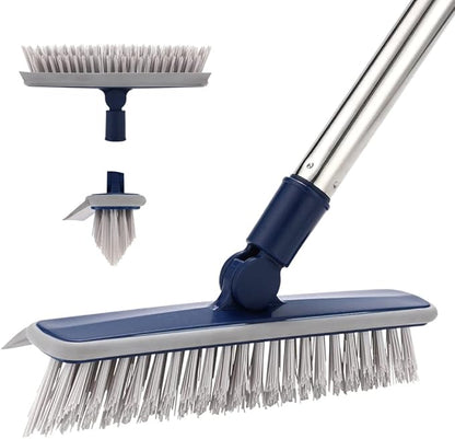 2 in 1 Floor Scrub Brush Grout Brush
