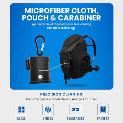 Microfiber Cloth & Glasses Wipes Lens & Glasses Cleaning Cloth