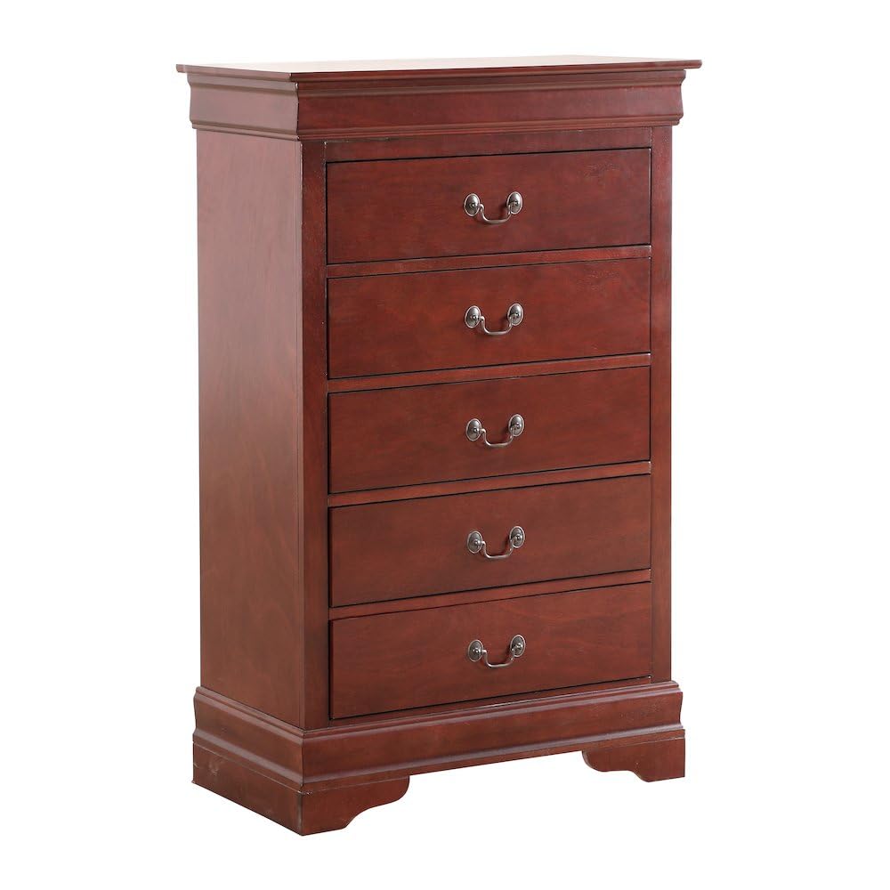 Glory Furniture LouisPhillipe G2100-CH Chest, Cherry