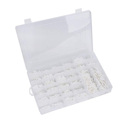 Letter Board Letters,645 PRE-Cut Characters (3/4 and 1 Inch,White) With Sorting Tray