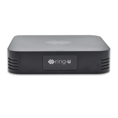 ring-u Hello Hub Small Business Phone System (PBX) and Service (VOIP). Up to 30 Lines and 75 Extensions. Keep Your Number! Set-up Easier Than a Wireless Router. Ring-u Service Required.