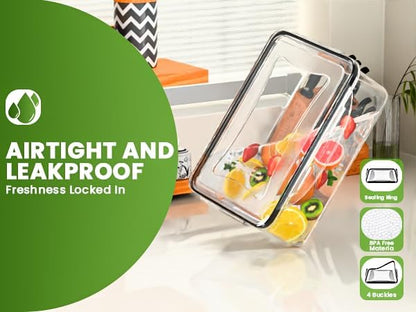 5 Pack Large Fruit Storage Containers