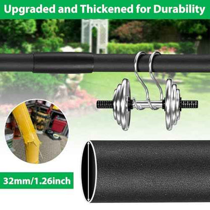 Pragmatist Lawn Leveling Rake, 34"x9.4" Leveling Rake 68" Leveler Tool Big Lawn Leveler Stainless Steel Landscaping Tool for Garden, Golf Lawn, Farm, Pasture, Yard Tool