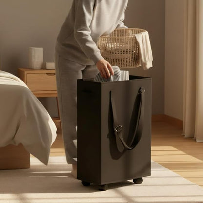 Slim Rolling Laundry Basket, Slim Laundry Hamper