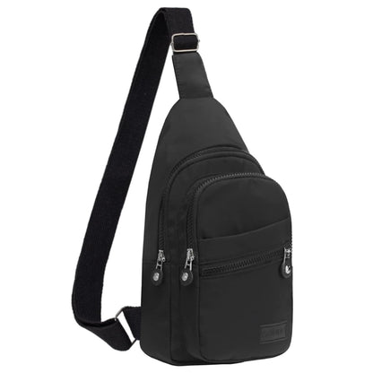 Cross Body Bag Sling Backpack Fanny Pack Small Crossbody Bags for Women Trendy - Black