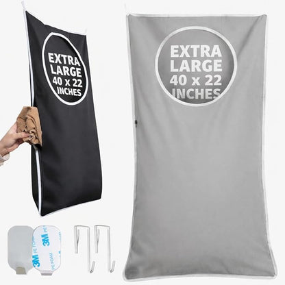 Hanging Laundry Hamper Bag XL, Space Saving over the Door Storage Bags