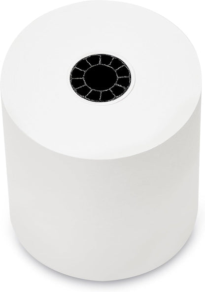 (32 Rolls) 3" x 165' 1 Ply Bond (Non –Thermal Kitchen Printer Paper) POS Receipt Cash Register For Star SP700 SRP275 SMP200 TMU200 MP500 NCR 2174 XR200 IMPACT Printers Requires Ribbons Erc30/34/38