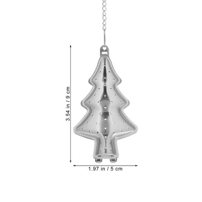 Abaodam Stainless Steel Tea Infuser Tree Shape 6-Pack Loose Leaf Tea Strainers Filters for Home Office Brewing Accessories