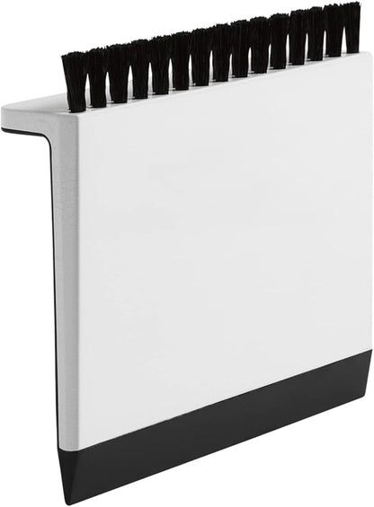 Kohler K-6379-0 Kitchen Sink Squeegee and Countertop Brush, Cleans Wet and Dry