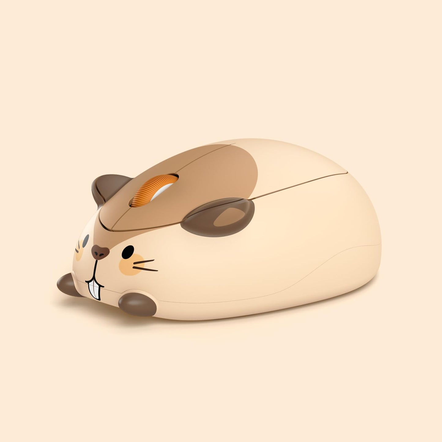 Akko Cat Theme Wireless Gaming Mouse, 2.4G GHz with a USB Receiver, Cute Optical Cordless Cartoon Mice for Computer/Laptop/Desktop/PC, Compatible with Mac/Win (Gray Mimo)