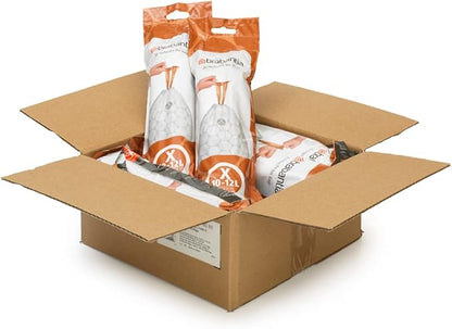 Brabantia PerfectFit Trash Bags Thick Plastic Trash Can Liners