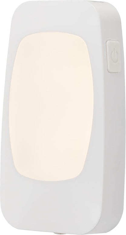 Energizer 4-in-1 LED Power Failure Night Light, 6 Pack, Plug-in, Light Sensing, Auto On/Off, Foldable Plug, Soft White, Emergency Flashlight, Tabletop Light, Hurricane, Storm, Tornado, 43666-P1