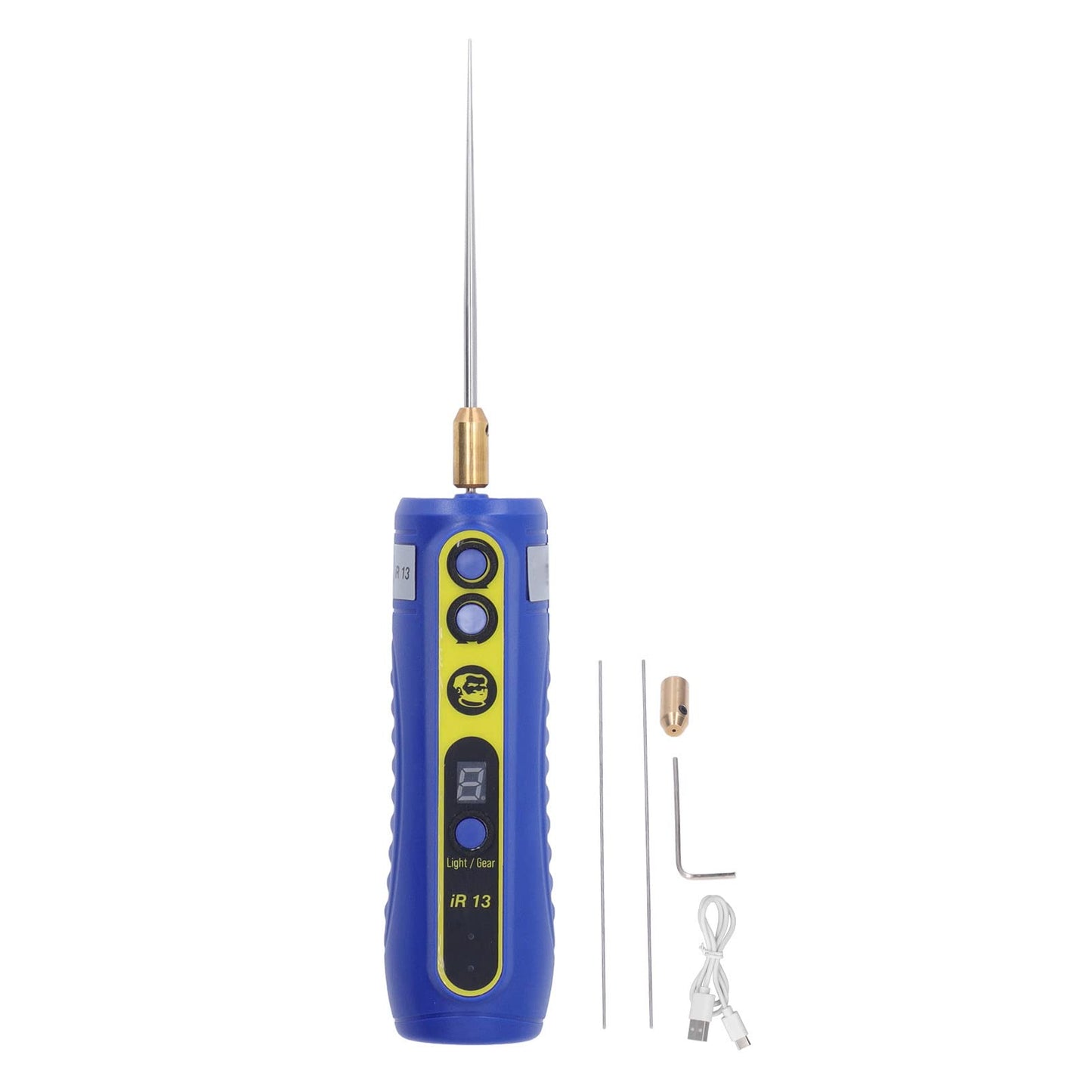 Hyuduo Portable Glue Clean Machine Removal Tool Glue Remover Kit 4 Levels Adjustable Electric Glue Removal Tool Portable Glue Clean Machine Phone Screen Glue Remover Alarm Systems