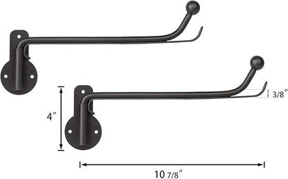 Mkono Wall Mounted Drying Rack Laundry Clothes Hanger