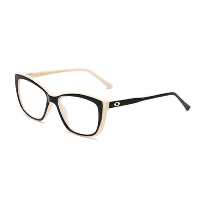 Foster Grant Sofia Vergara x Gloria Blue Light Multi Focus Reading Glasses Square, Women