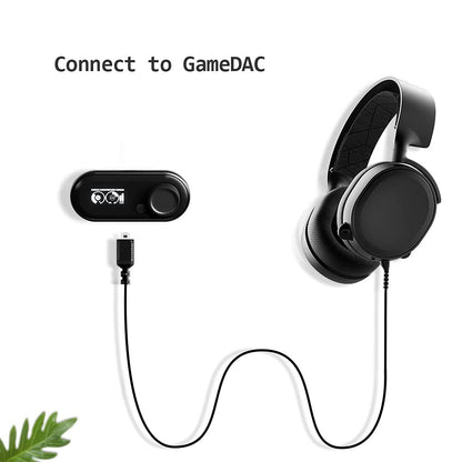MJKOR Replacement Audio Cable Compatible with SteelSeries Arctis 3, 5, 7, Pro Gaming Headset (Male to Male)