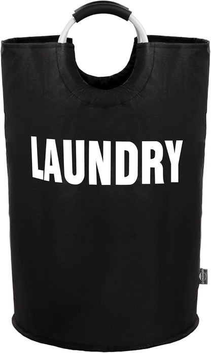 DOKEHOM 160L XX-Large Laundry Basket, Collapsible Laundry Bag, Foldable Laundry