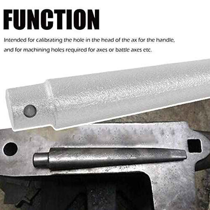 Blacksmith Drift Tool Blacksmithing Tomahawk Eye Drift/Mandrel Blacksmith Tool/Forged Axe Hammer Eye Drift