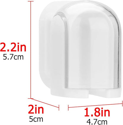 4Pack Toothbrush Holder Wall Mounted