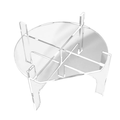 Acrylic Beverage Dispenser Stand, Glass Water Juice Drink Beverage Dispenser Floor Pitcher Stand Base for Parties and Catering Events, Fit Max 9 Inch Diameter of Water Dispenser Glass Drink