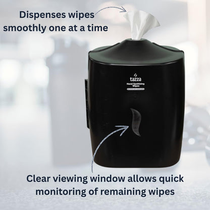 Gym Equip Wipe Dispenser – Easy to Install, Holds Up to 1500 Wipes. Gyms, Facilities, Hotels and Offices
