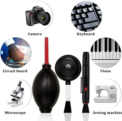 Patelai Camera Cleaning Kit Include Cleaning Pen Brush, Blower Brush Dust