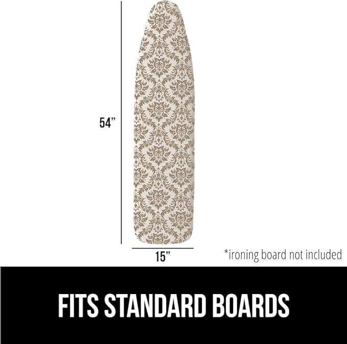 The Original GORILLA GRIP Ironing Board Cover and Pad, Silicone Coating