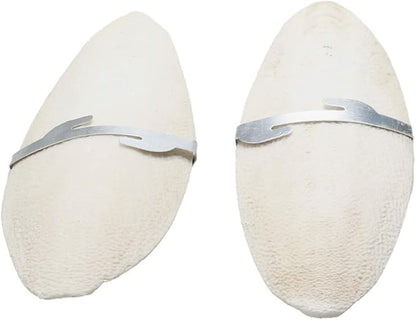 emours Natural Cuttlefish Bone for Reptiles, Tortoises, Tortoise, Snails, Birds and Small Animals (5.5-6 inch (Pack of 2))