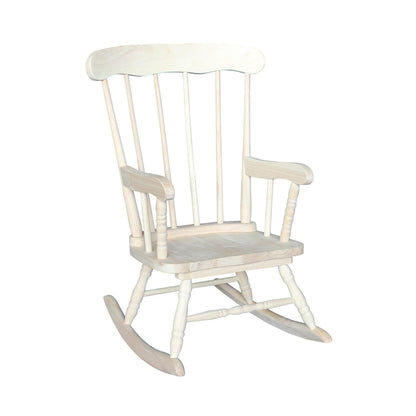International Concepts Kid's Wooden Rocking Chair