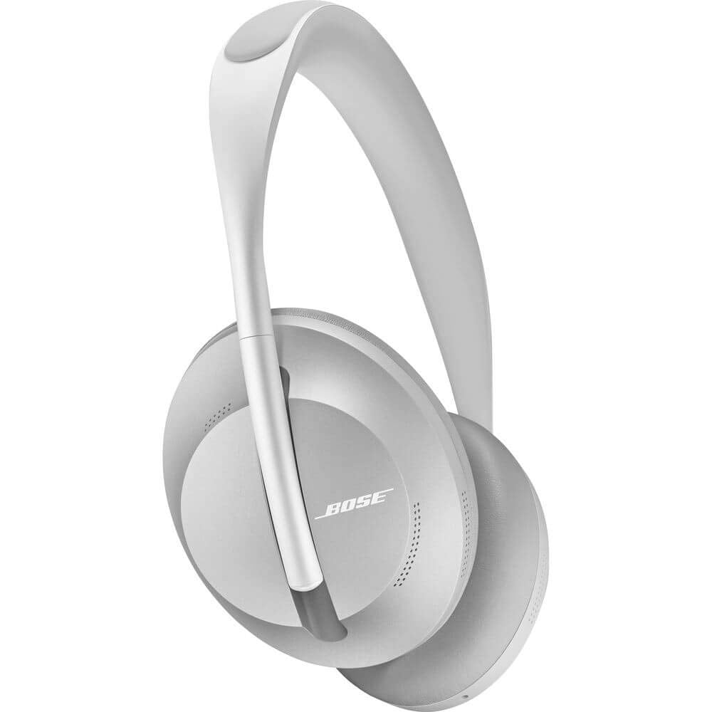 Bose Headphones 700, Noise Cancelling Bluetooth Over-Ear Wireless Headphones with Built-in Microphone for Clear Calls and Alexa Voice Control, Silver Luxe