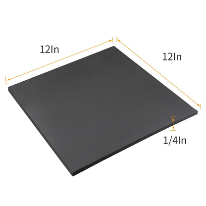 DGSL 8 Pcs Foam Sheets Self Adhesive, 1/4 in Thick X 8 in X 8 in Closed Cell Foam Pad Neoprene Rubber Sheets Non-Slip Insulation Pads Vibration for Furniture Crafts Cars