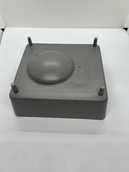 Bird Plastic Nest Nesting Tray Pan Cage Aviary Parakeet Cockatiel Budgie Breeding 20 cm Black