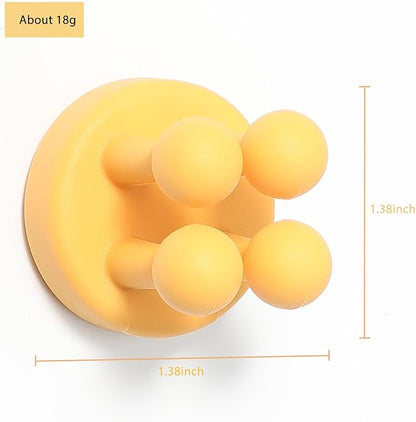 ZEZHOU 5Pcs Silicone Toothbrush Holders