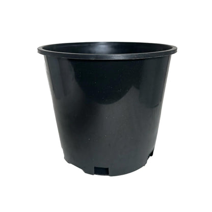 3 Gallon Nursery Pots - Professional Heavy Duty Injection Molded Plastic Plant Pots with Drainage Holes – 11 Inch Round Flower Pots for Shrubs, Perennials & Tropicals – Stackable (5)