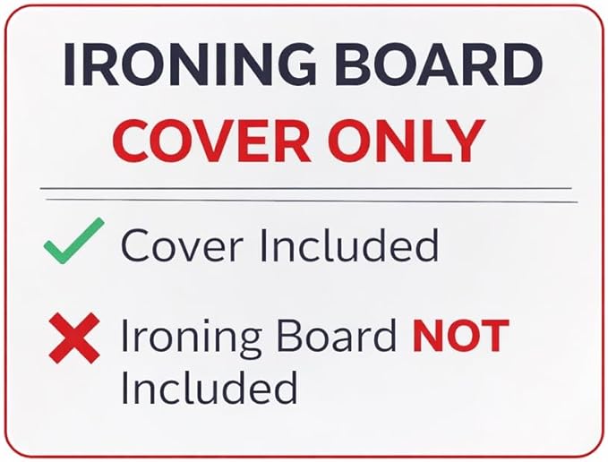 TIVIT Ironing Board Cover 14 x 46” – Made in Italy, Alumitek PRO Heat-Reflective