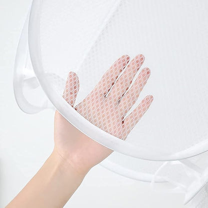 Pop up Laundry Hamper, Portable Foldable Mesh Clothes Hamper