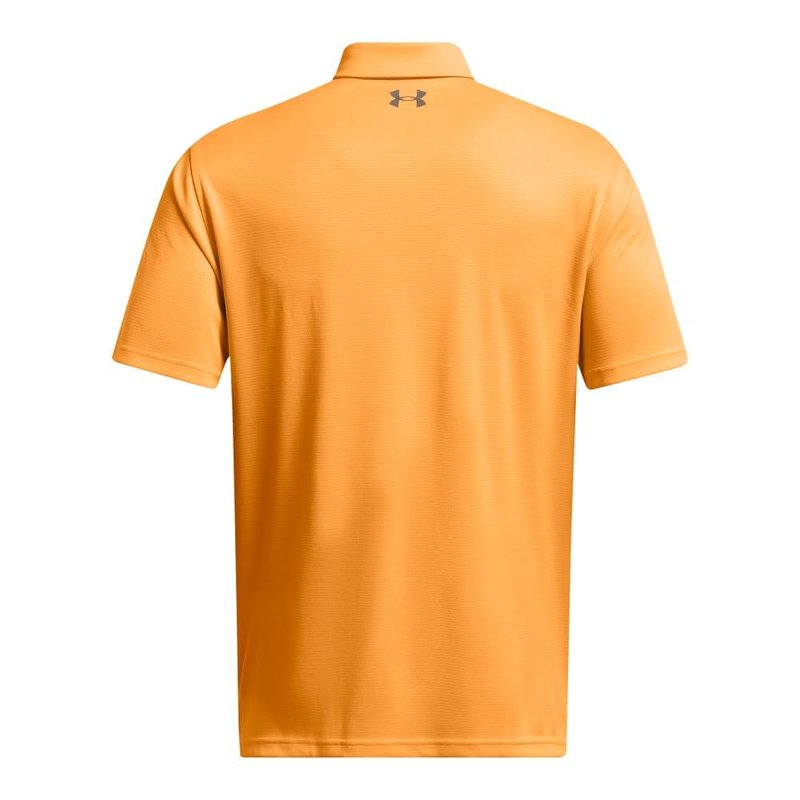 Under Armour Men's Tech Golf Polo, (803) Nova Orange / / Pitch Gray, Medium Tall