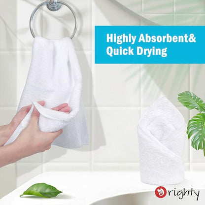 Orighty 12-Pack White Hand Towels