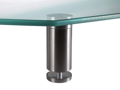 Monoprice 116356 Multimedia Riser Desktop Monitor Stand - Clear Glass, Large 30.8 x 11 Inches - Workstream Collection, 30.8" x 11.0"