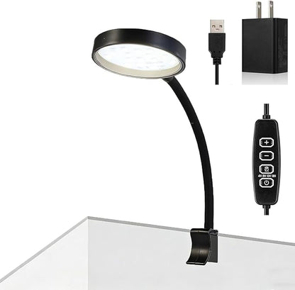 Carefree Fish Aquarium LED Light USB 7W Timer 4/8/12/18 Hours for 1~5Gal Fish Tank (Include UL Certification Power Adapter)