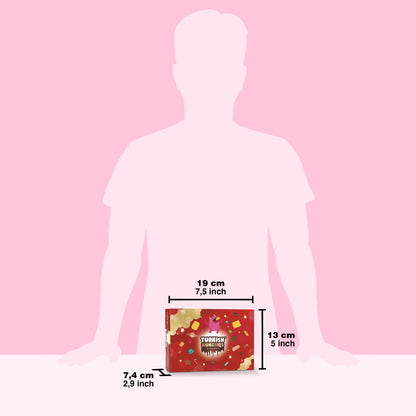 Midi International Snack Box | Premium Exotic Foreign Snacks | Unique Snack Food Gifts Included | Try Extraordinary Turkish Snacks | Candies from Around the World | 12 Full-Size + 1 Bonus Snacks