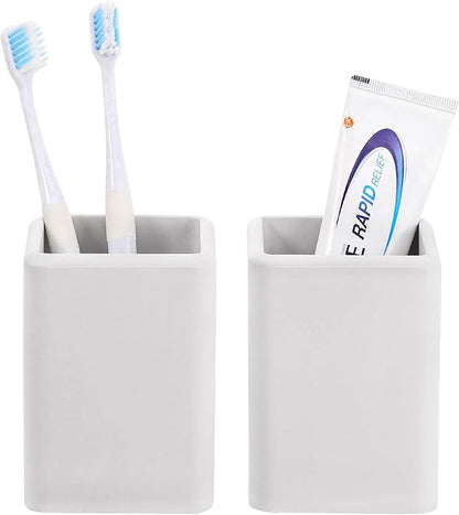 Luxspire Toothbrush Holders 2 Pack, Fast Drying Toothbrush Holders