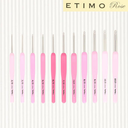Tulip Company Tulip Etimo Rose Crochet Hook, 8/5mm