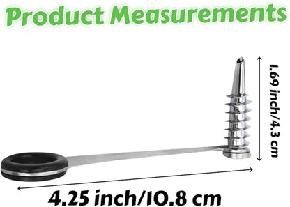 Egg Spiral Slicer for Boiled Eggs, Potato, Tomato, Stainless Steel Spiral Cutter for Vegetables, Cucumbers and Carrots