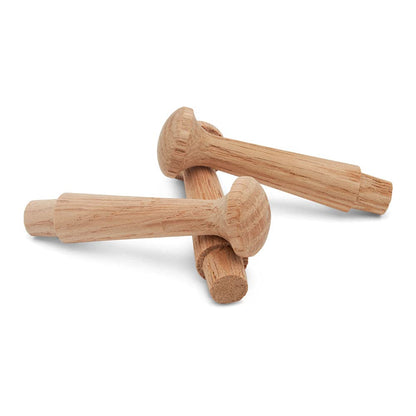 Oak Shaker Peg 2-1/2 inch, Pack of 12 Wooden Pegs for Hanging, DIY Shaker Rack and Rail, by Woodpeckers