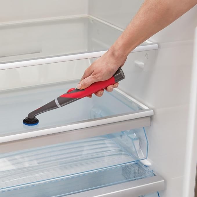Rubbermaid Reveal Power Scrubber Attachable Scouring & XL Brush Head,