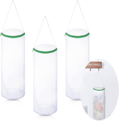 Boao Sock Laundry Bag with Mesh & Zipper