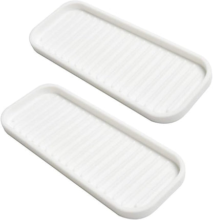 Silicone Sponge Holder Kitchen Sink Organizer Tray Dish Caddy Soap Dispenser