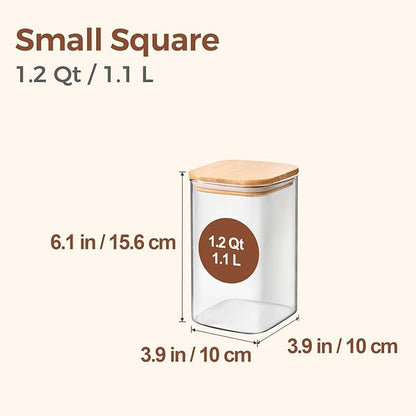 ComSaf Glass Storage Containers