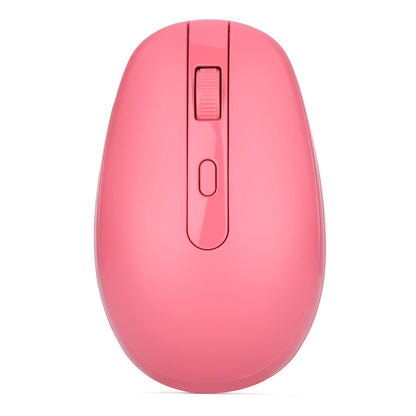 Rii Wireless Mouse RM700 2.4G Silent Mouse with USB Nano Receiver for Laptop,PC,Mac,Chromebook,Windows (Pink)